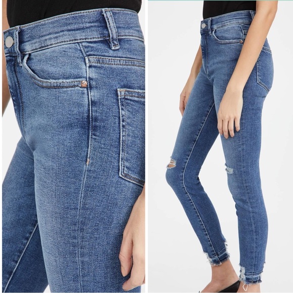 DL1961 Farrow Skinny High Rise Instrasculpt Ankle - 31 - Picture 2 of 3